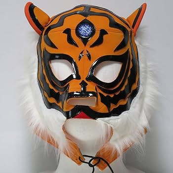 Amazon.co.jp: 【プロレスマスク】猛虎 伝説の虎 セミレプリカマスク Amazon.co.jp: 【プロレスマスク】猛虎 伝説の虎 セミレプリカマスク